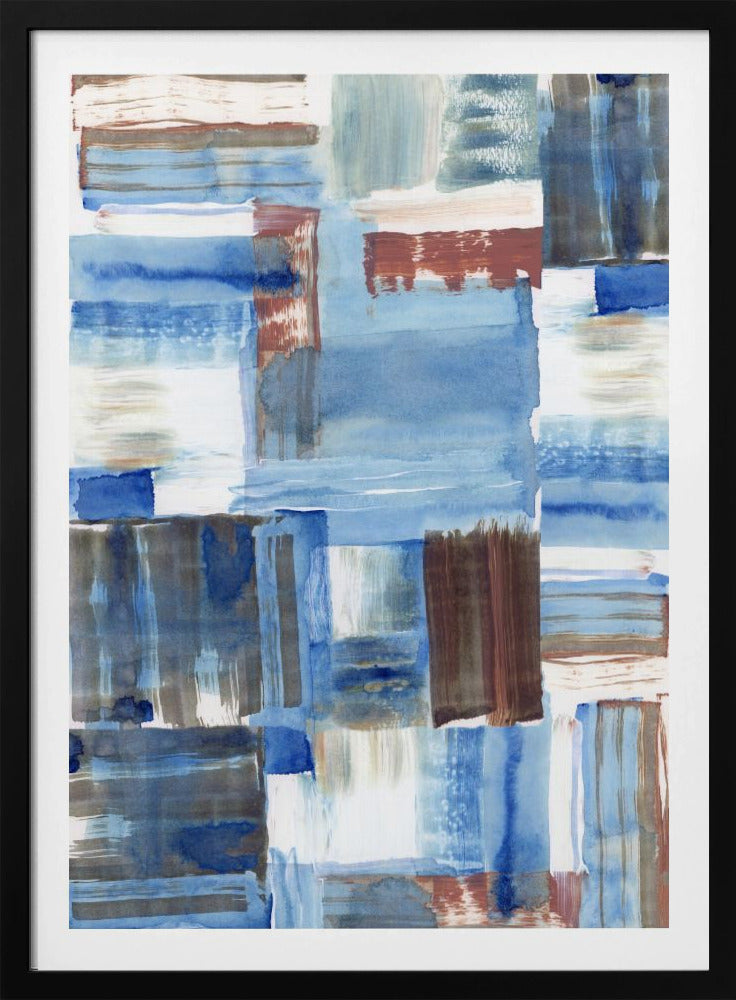 IJzig Blauw Abstract 1 | Poster