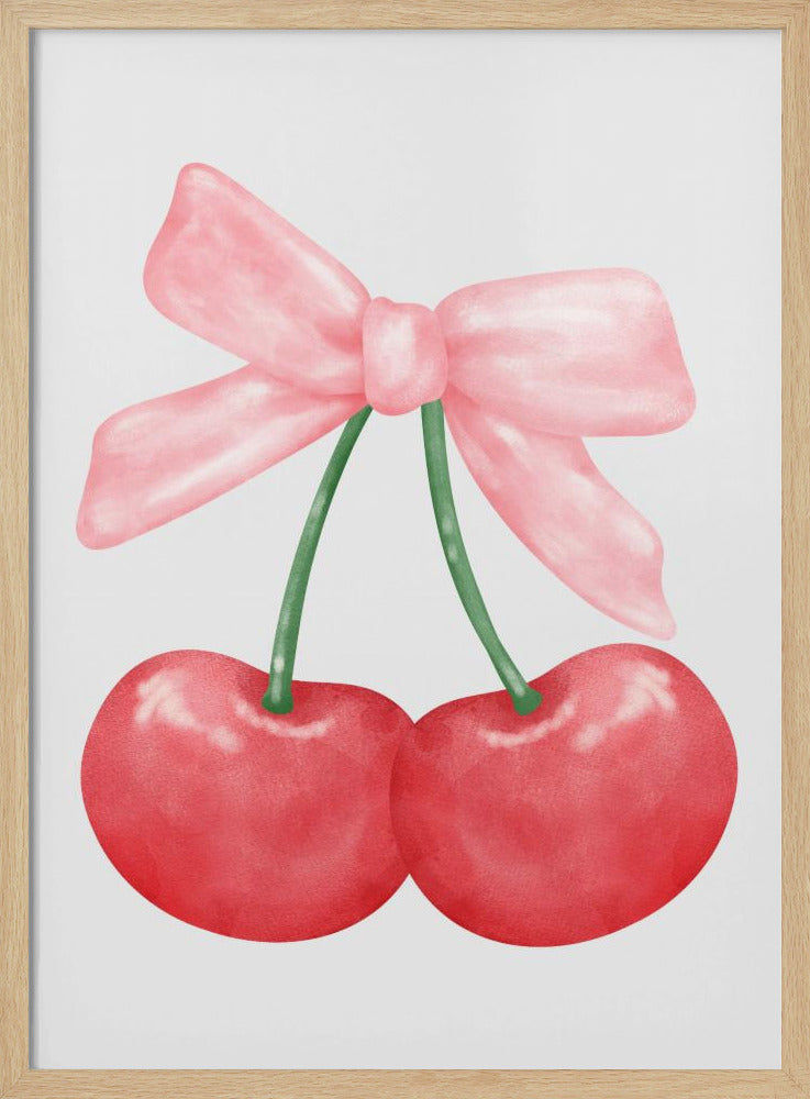 Rode kersen | Poster
