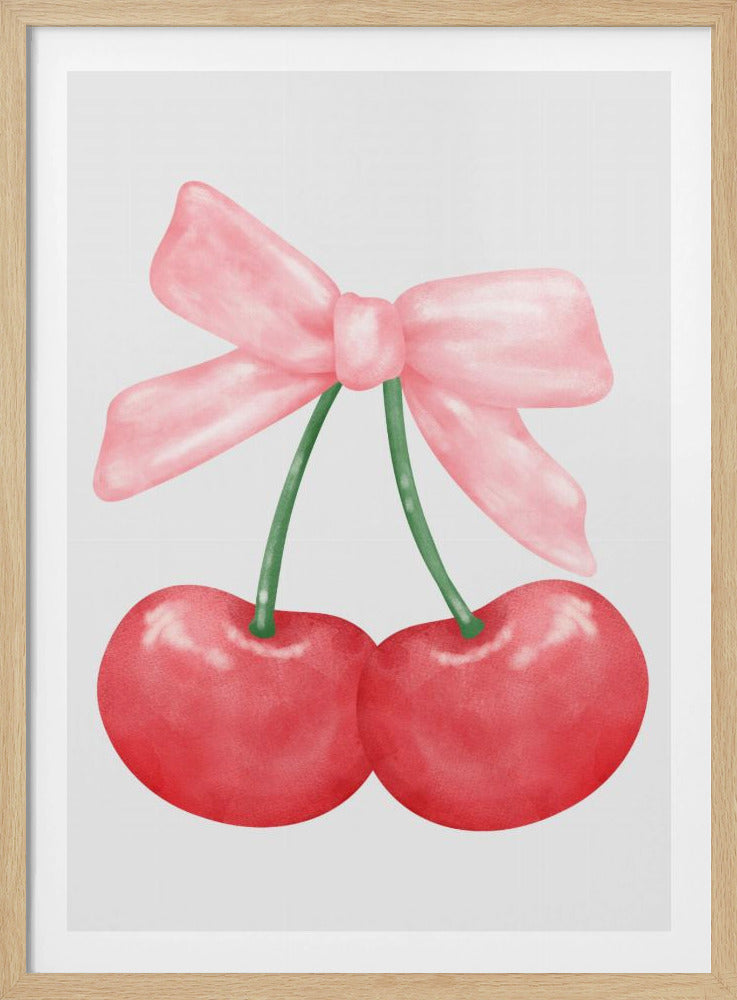 Rode kersen | Poster