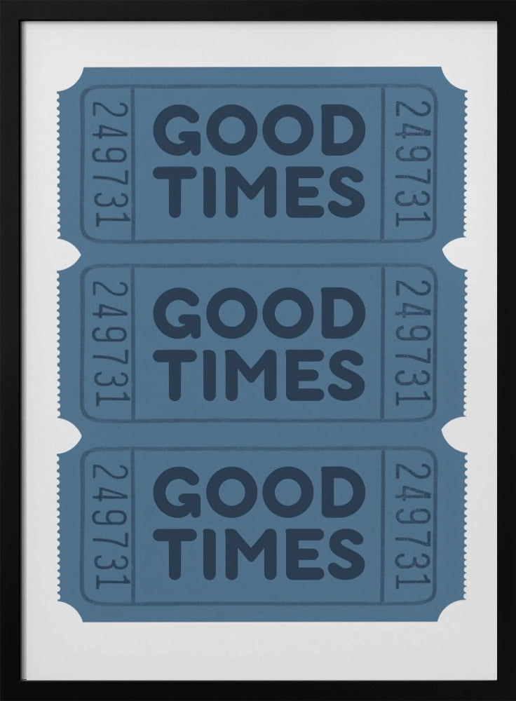 Blauwe Goede Tijden | Poster