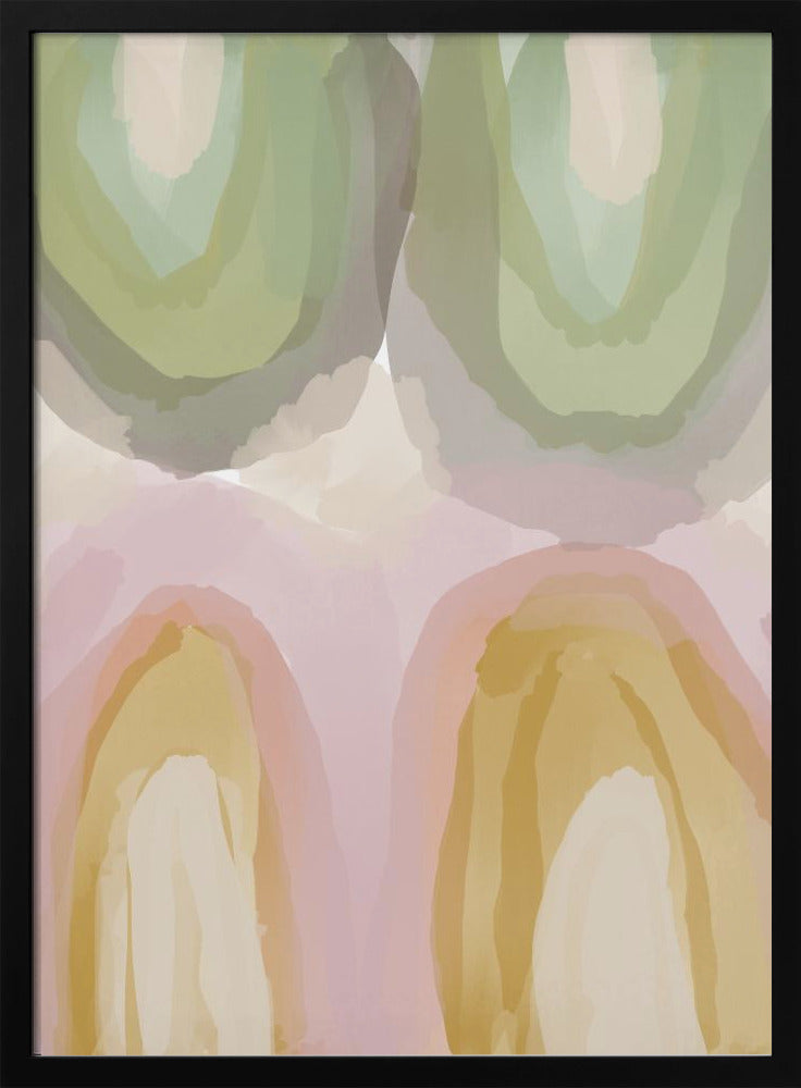 Aquarel Pastel Abstract | Poster