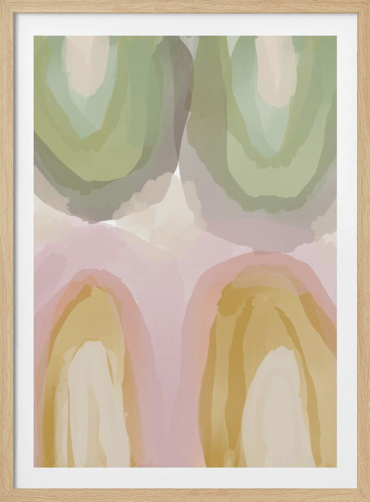 Aquarel Pastel Abstract | Poster