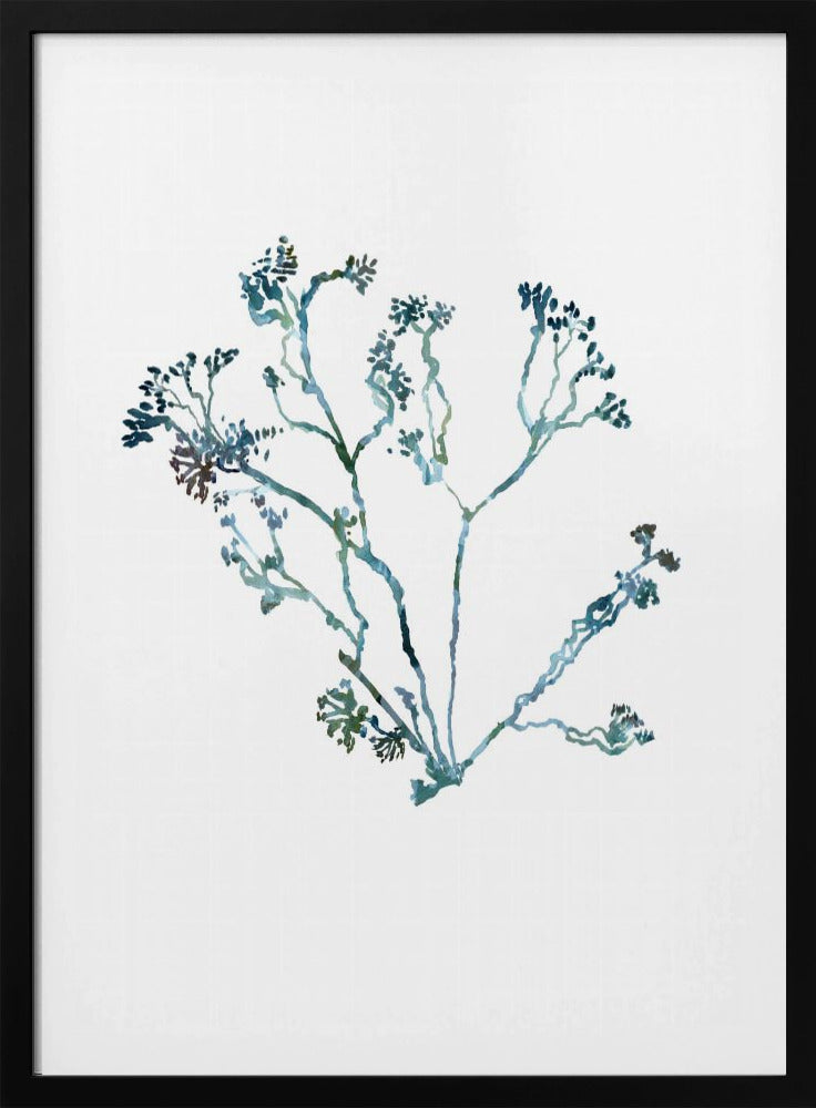 Delicate Blue Flowers 2 | Poster