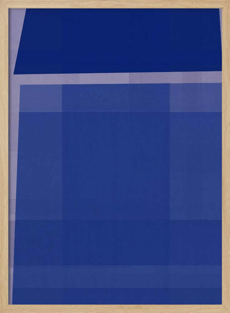Woven Blue Jam 1 | Poster
