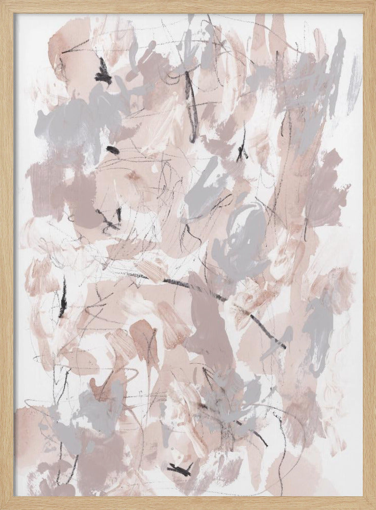 Bloemen Abstract 1 | Poster