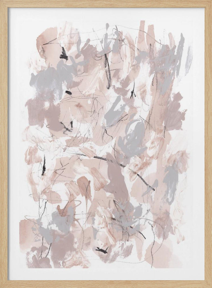 Bloemen Abstract 1 | Poster
