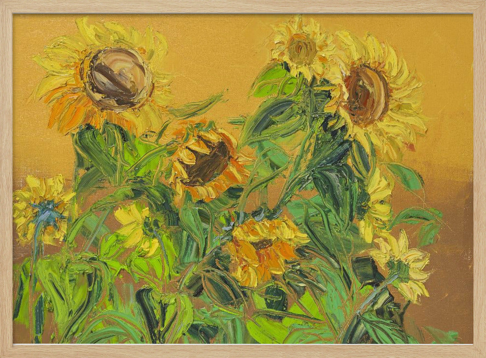 Zonnebloemen | Poster