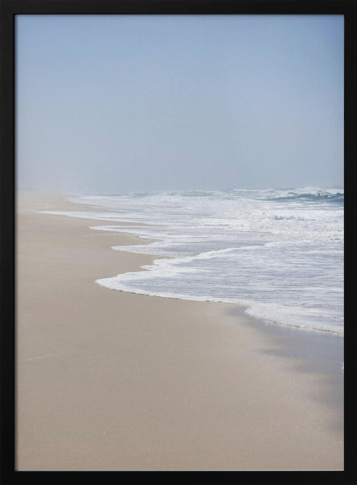 Blauw en Zand 1 | Poster