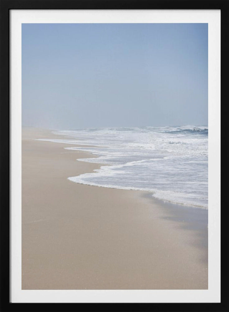 Blauw en Zand 1 | Poster