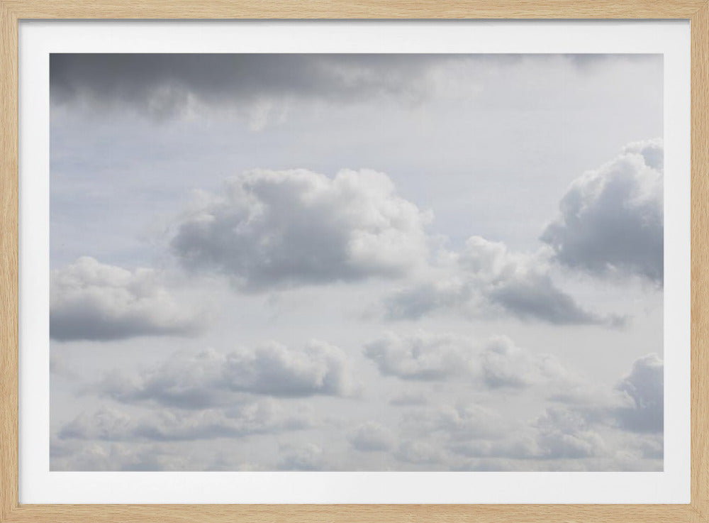 Delicate wolken | Poster