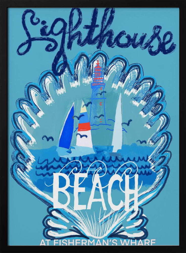 Vuurtorenstrand Poster 2 | Poster