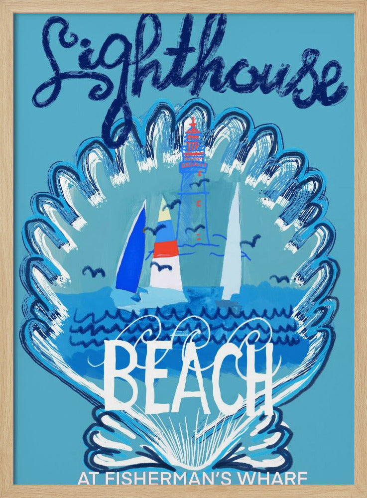 Vuurtorenstrand Poster 2 | Poster