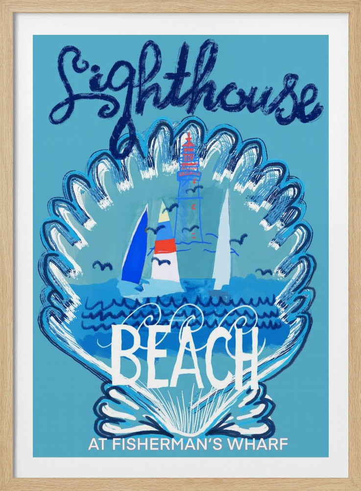 Vuurtorenstrand Poster 2 | Poster