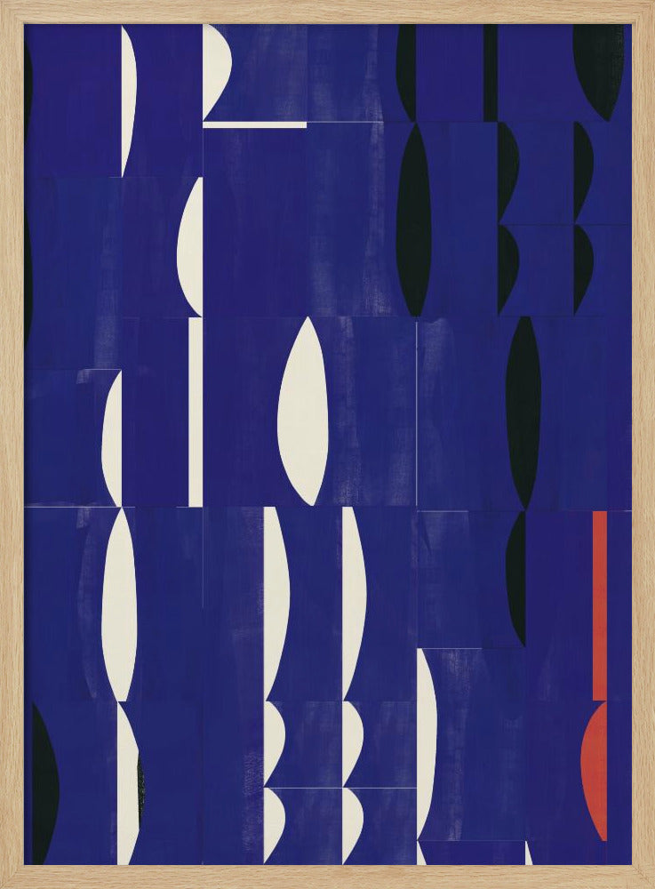 Harmonie van geometrische abstractie | Poster