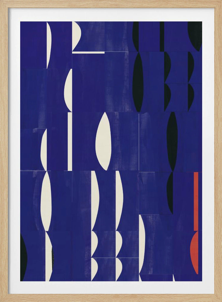Harmonie van geometrische abstractie | Poster