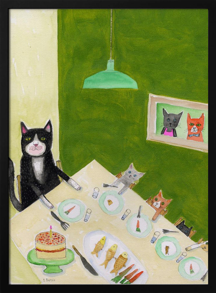 Family of cats | Poster