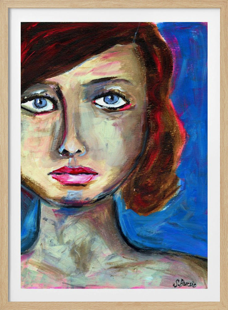 Blauwe Ogen | Poster