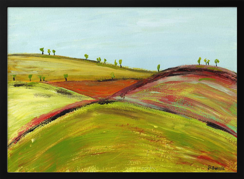 Landschapsabstract | Poster