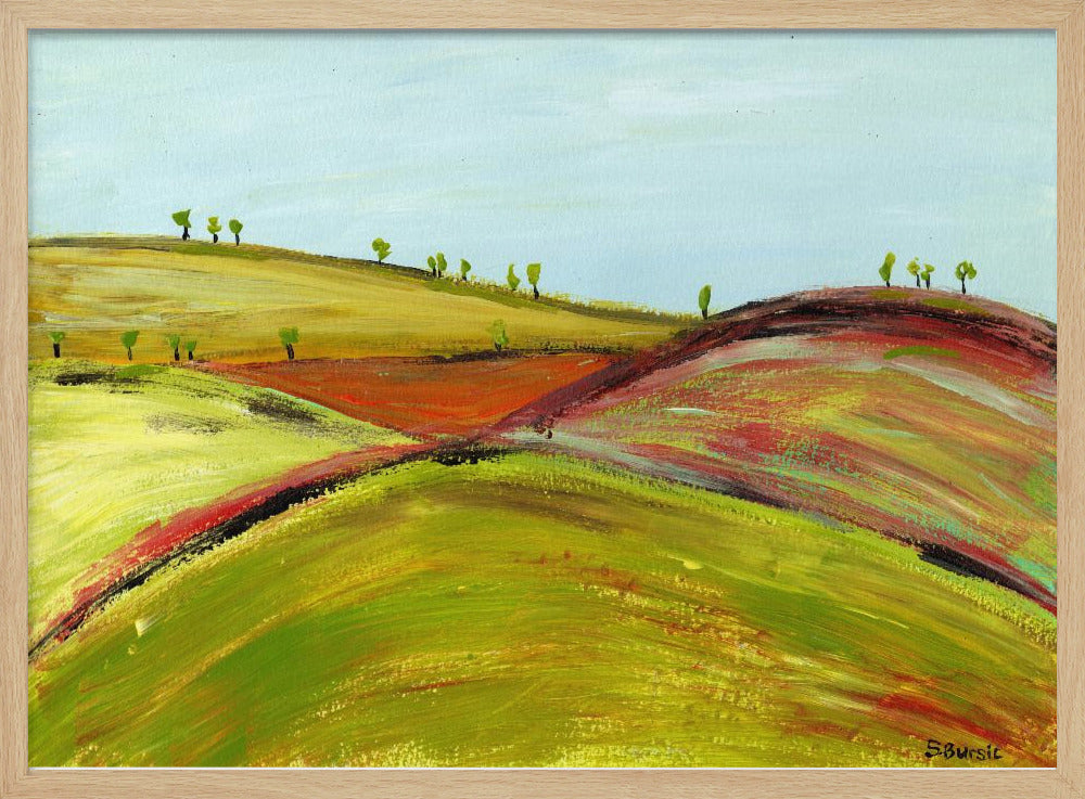Landschapsabstract | Poster