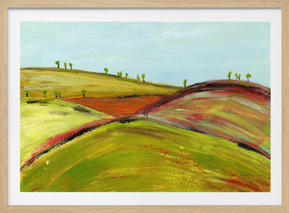 Landschapsabstract | Poster