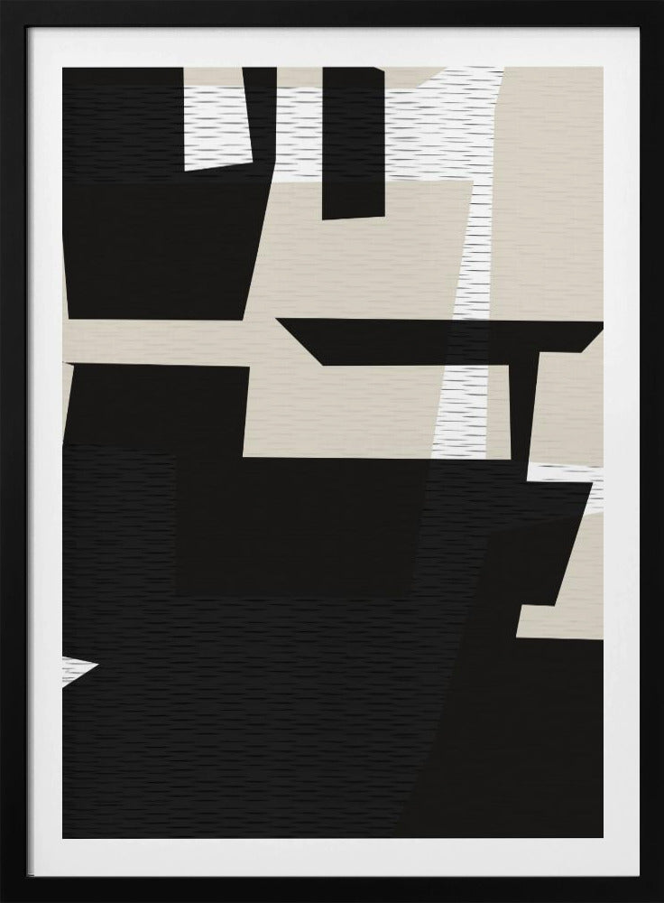 Minimalistisch Geweven Textiel 1 | Poster