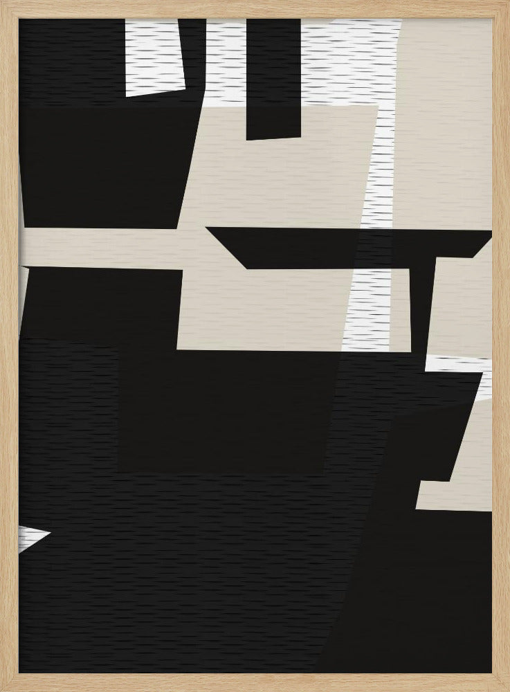 Minimalistisch Geweven Textiel 1 | Poster