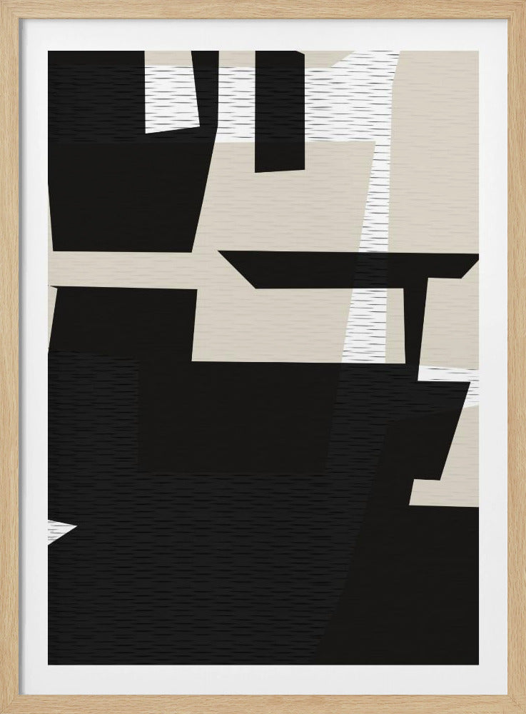 Minimalistisch Geweven Textiel 1 | Poster