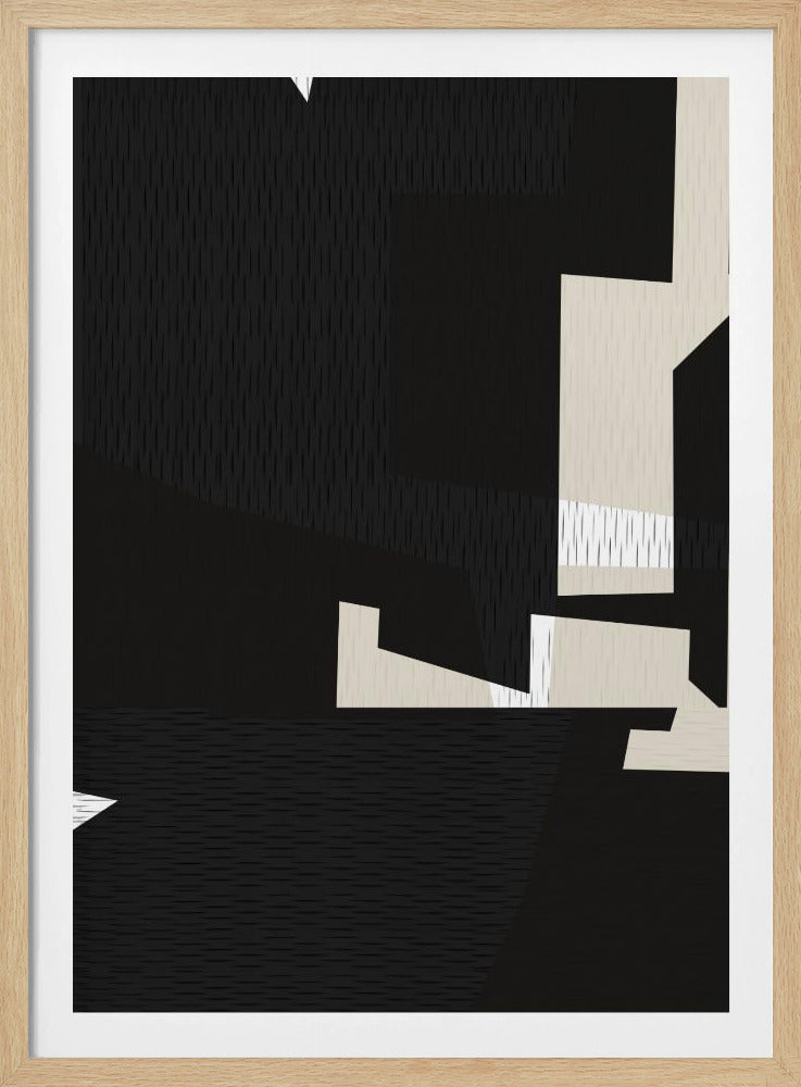 Minimalistisch Geweven Textiel 2 | Poster