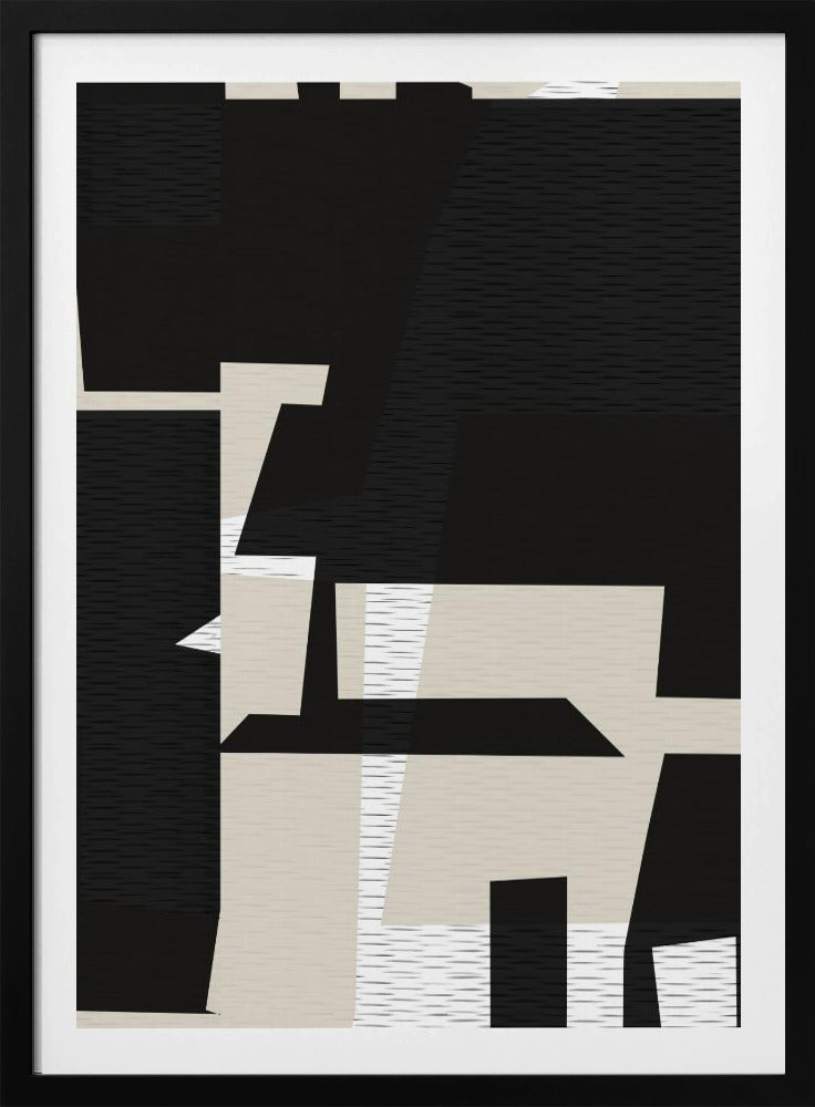 Minimalistisch Geweven Textiel 3 | Poster
