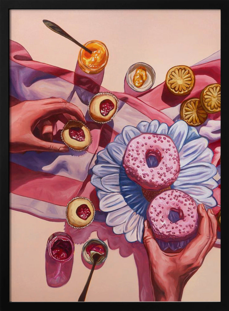 Op woensdag eten wij roze | Poster