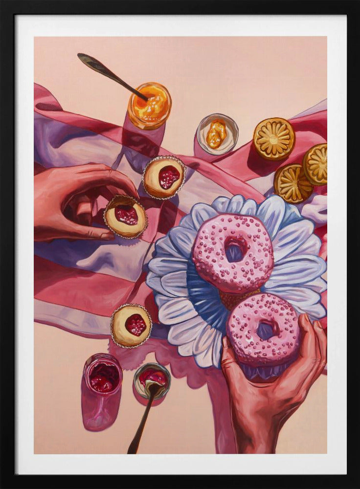 Op woensdag eten wij roze | Poster