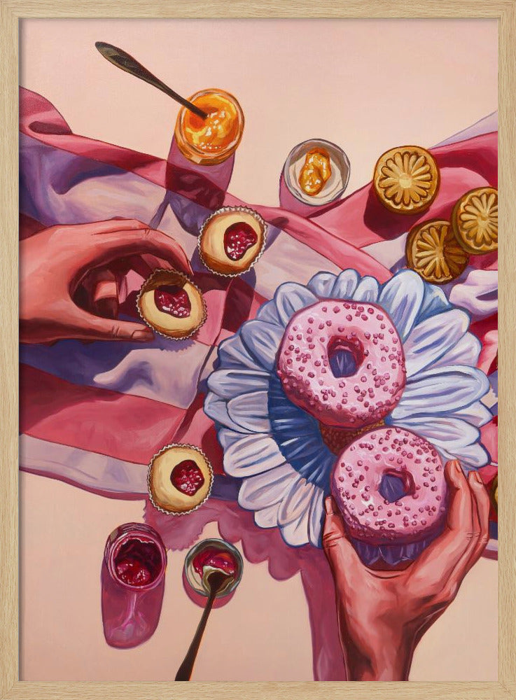 Op woensdag eten wij roze | Poster