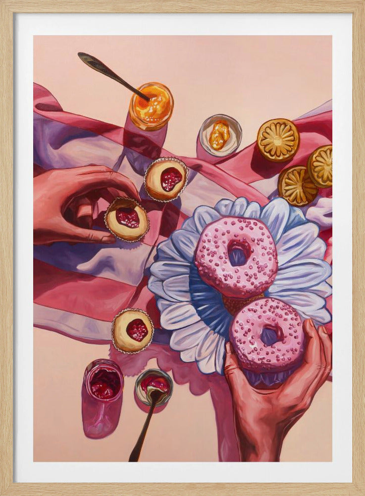 Op woensdag eten wij roze | Poster