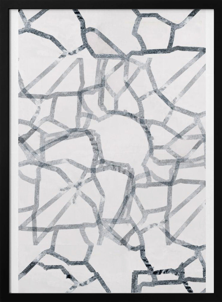 Dubbele Crackelure 1 | Poster
