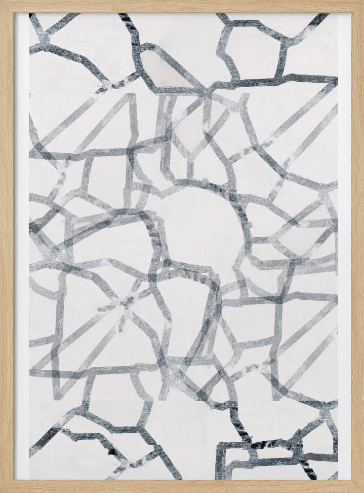Dubbele Crackelure 1 | Poster