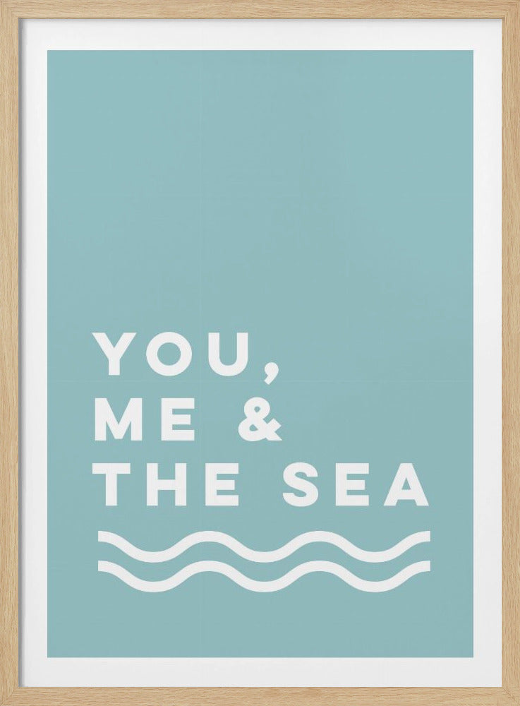 Jij, ik en de zee | Poster