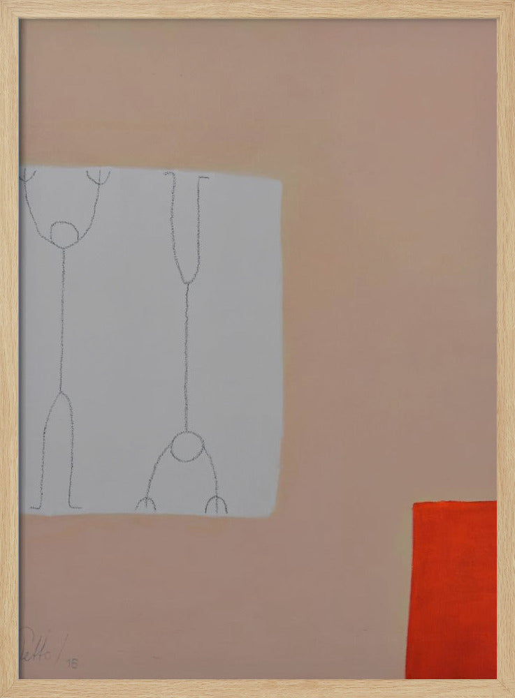 Twee in een bed | Poster