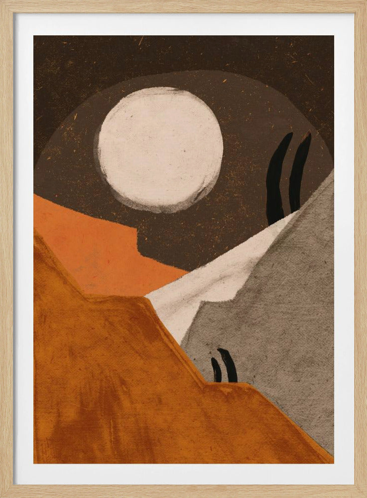 Maanlandschap | Poster