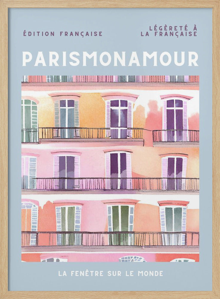 Parijs mijn liefde | Poster