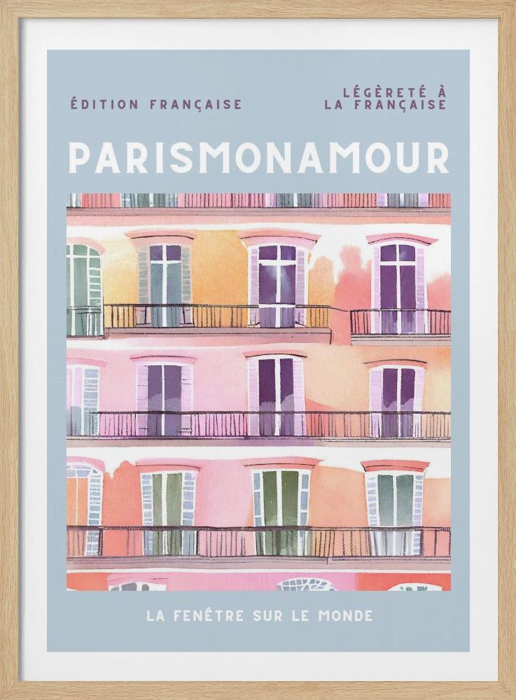 Parijs mijn liefde | Poster