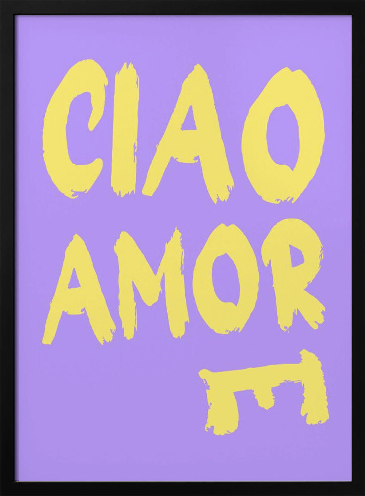 Ciao amore | Poster