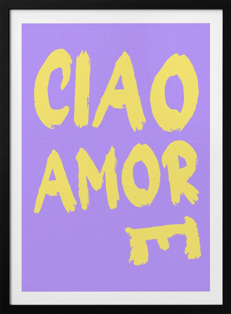 Ciao amore | Poster