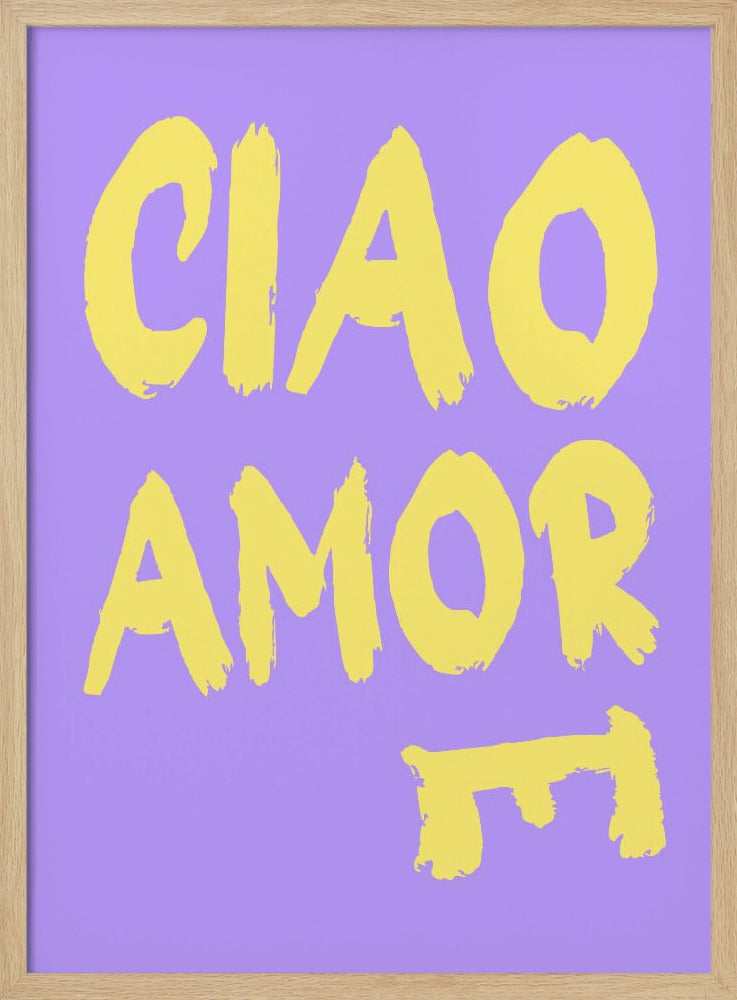 Ciao amore | Poster