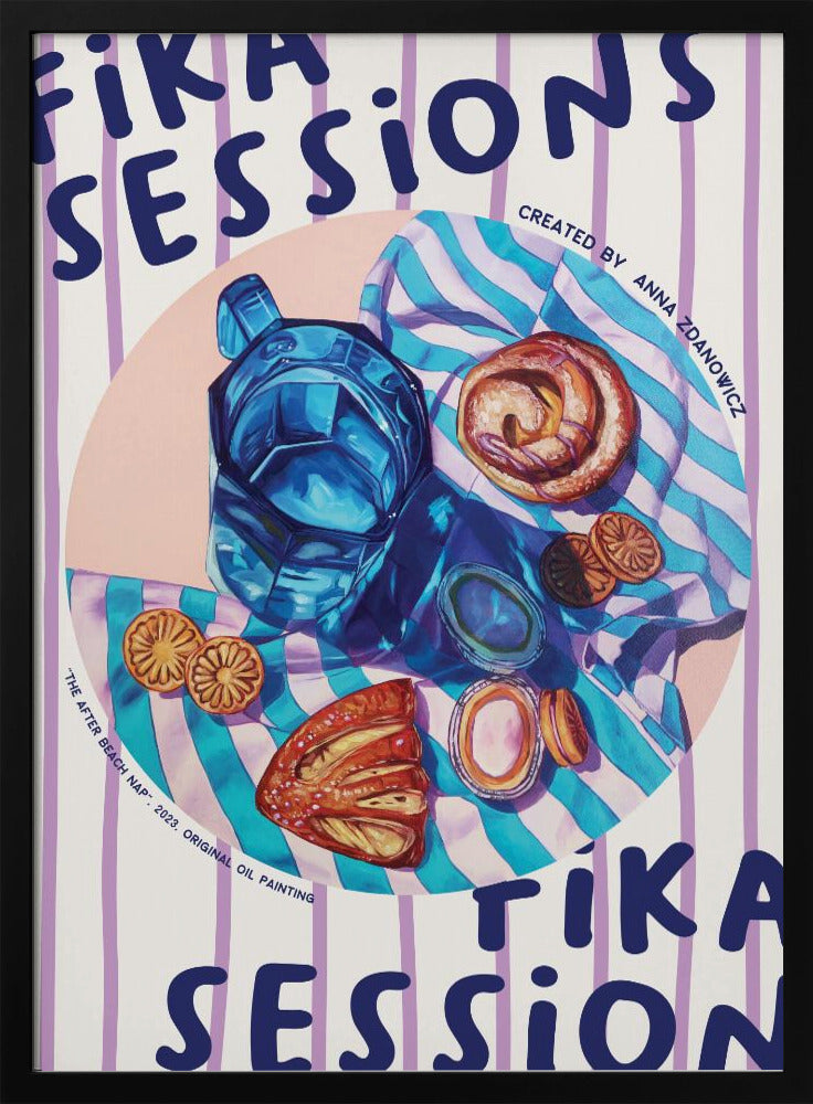 Het na-stranddutje | Poster