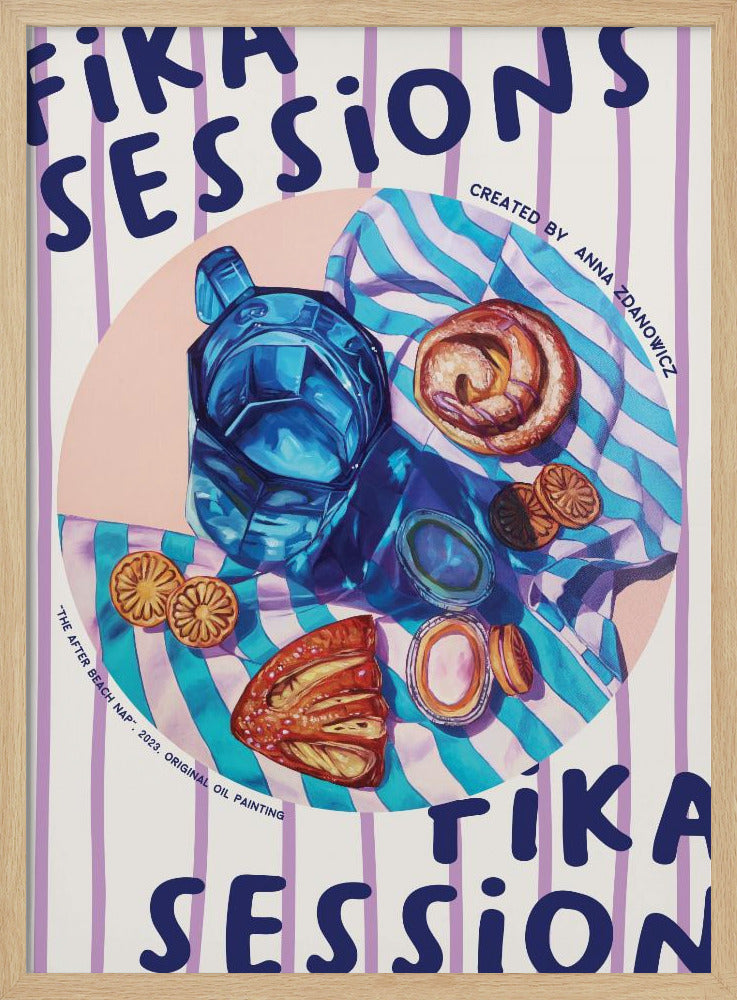 Het na-stranddutje | Poster