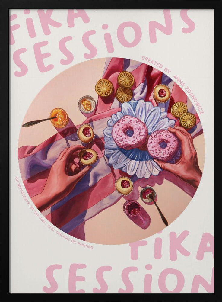 Op woensdag eten wij roze | Poster