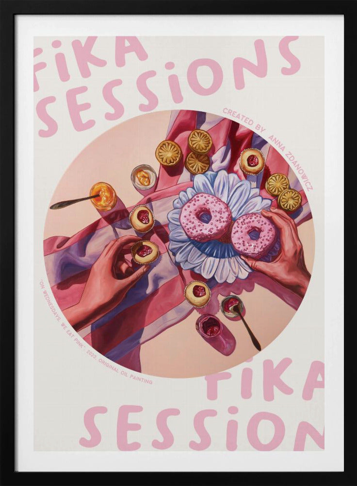 Op woensdag eten wij roze | Poster