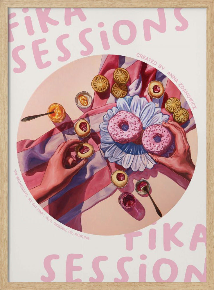 Op woensdag eten wij roze | Poster