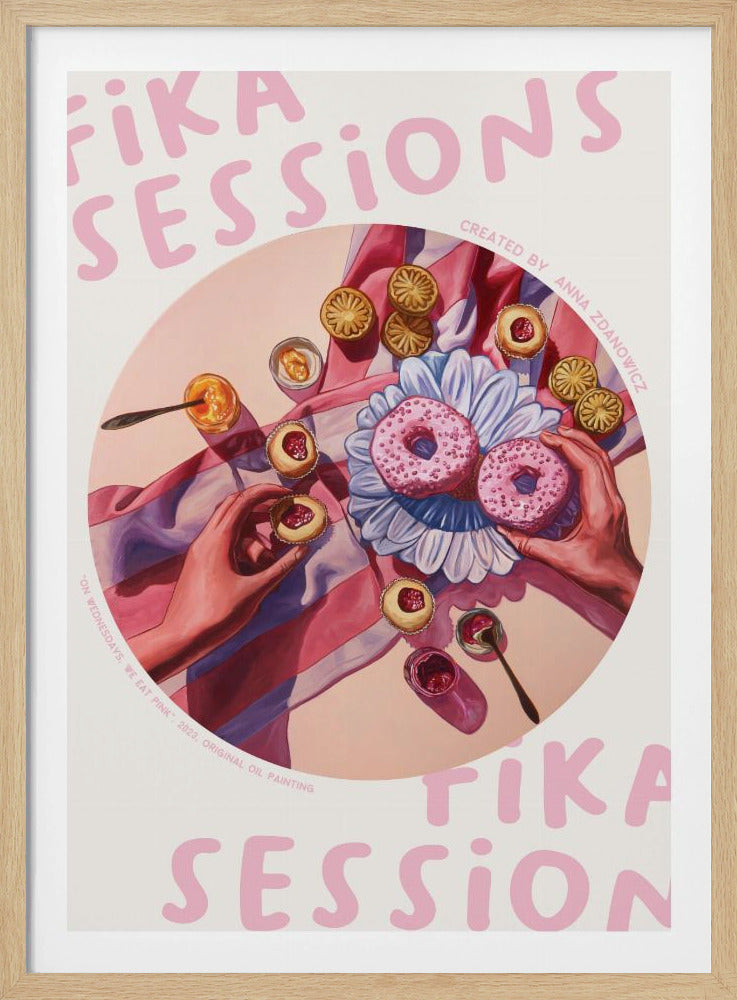 Op woensdag eten wij roze | Poster