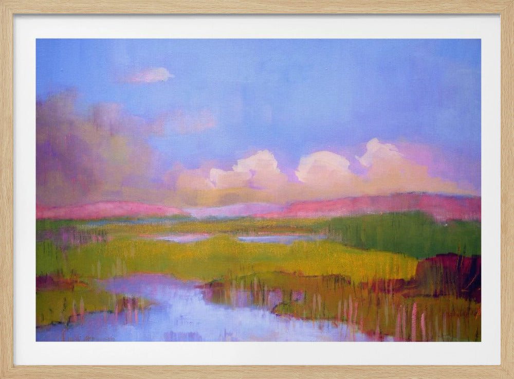 Dromerige wetlands | Poster